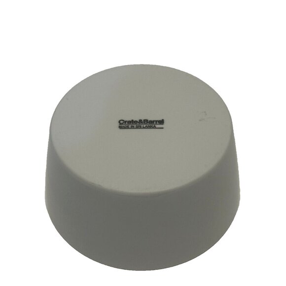 Crate & Barrell Verge Bowls, White Set of 4 ~ Clean & Simple by Martin Hunt - Picture 6 of 8